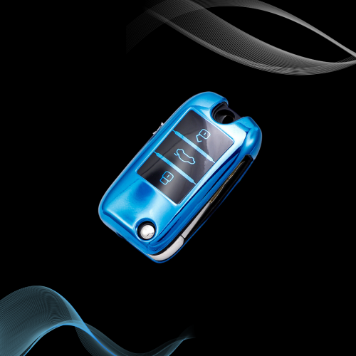 غلاف مفتاح MG ازرق