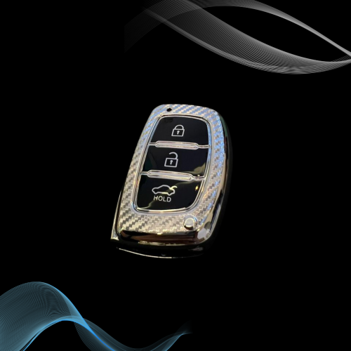 غلاف مفتاح هونداي  فضي