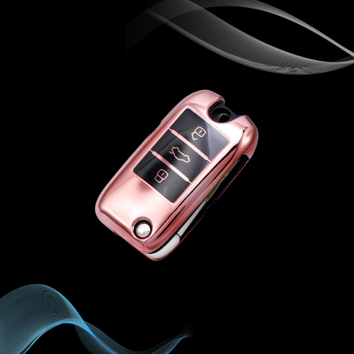 غلاف مفتاح MG وردي