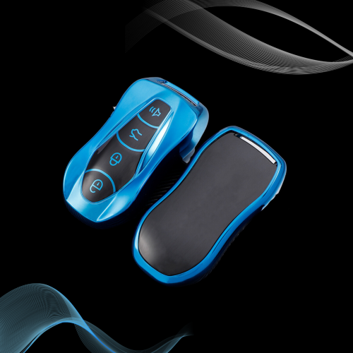 غلاف مفتاح جيلي ازرق