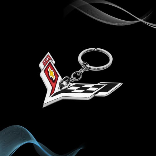 ميدالية بشعار كورفت C8