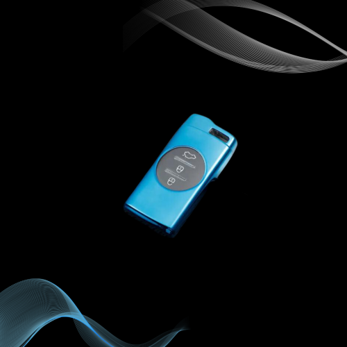 غلاف مفتاح شيري ازرق