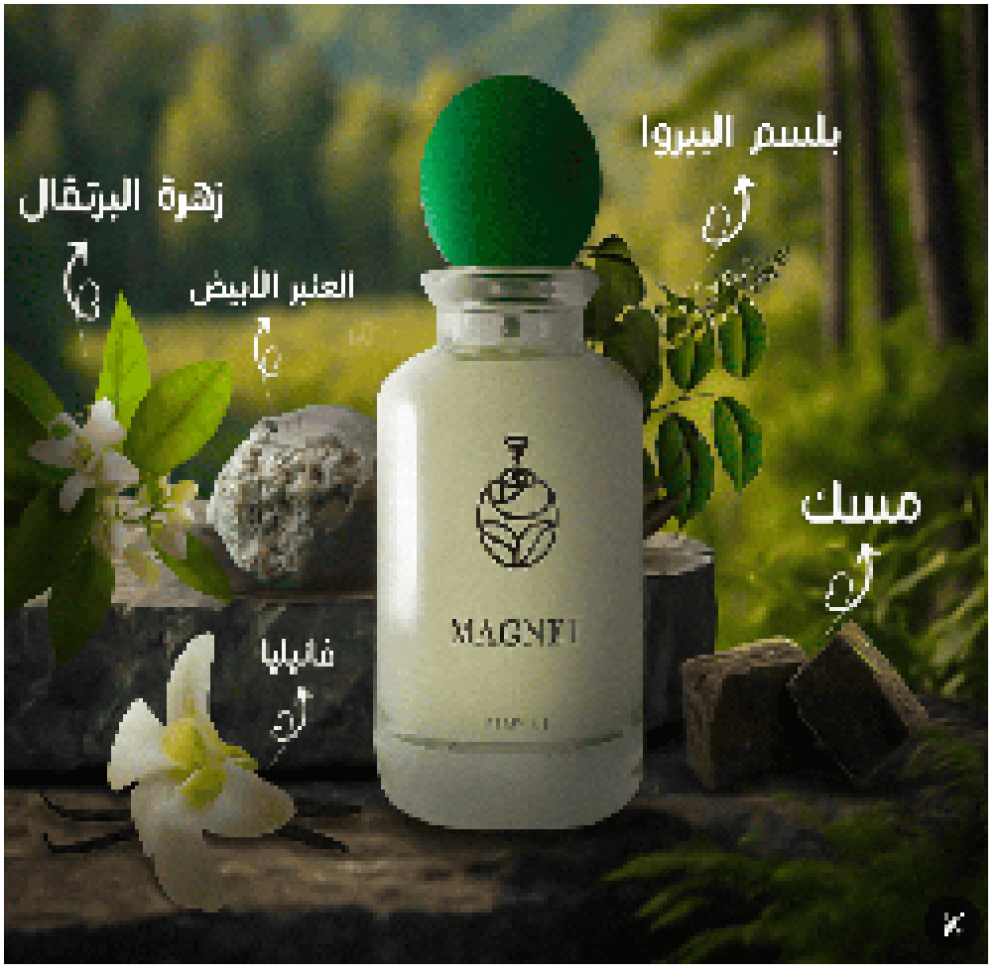 استمتع بالفخامة والغموض مع عطر ماجنيت