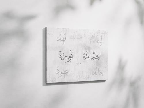 لوحة العائلة تصميم (١)