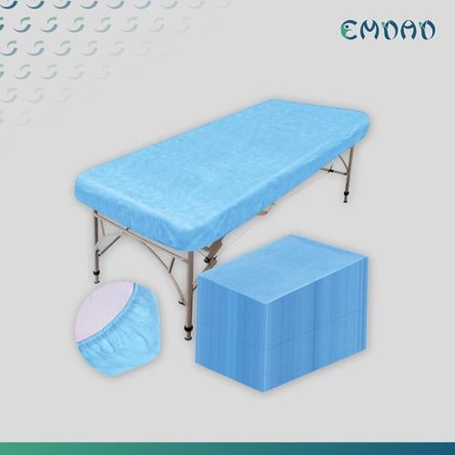 غطاء سرير مغاط ازرق كرتون 100 حبة