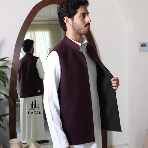 سديري دبل فيس رجالي آنيق