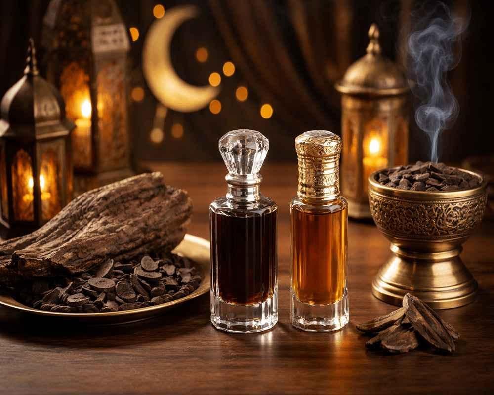 الفرق بين العود الطبيعي ودهن العود: أيهما أفضل لرمضان في السعودية؟ | مهب العود