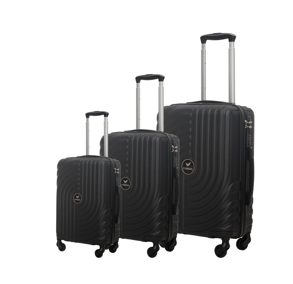 شنط فايبر Aps موديل GS-119  مجموعة مكونه من 3 شنط مع 4 كفرات للتثبيت