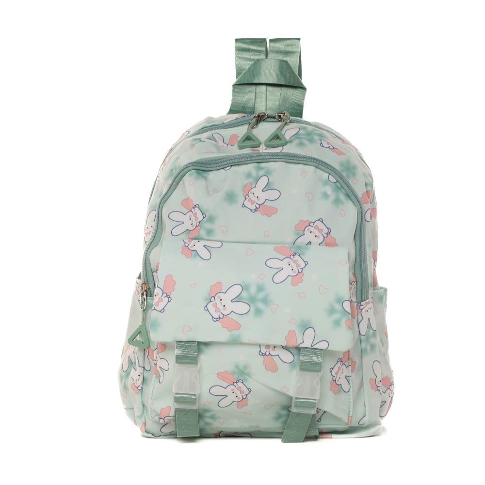 شنطة مدرسية أطفال مقاس 12 إنش سادة خفيفة ومريحة لمرحلة الروضه - KT-0801 -