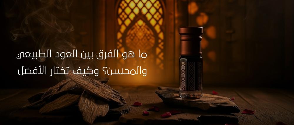 اكتشف الفرق بين العود الطبيعي والمحسن الآن في نفحة الأصالة