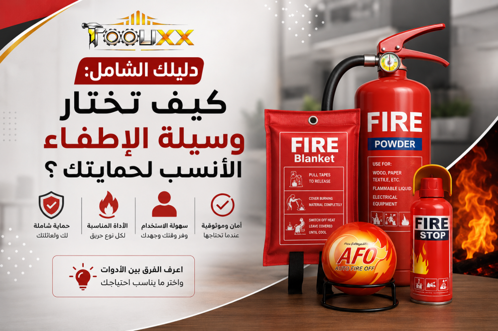 الدليل الشامل للسلامة: كيف تفهم أنواع الحرائق وتختار وسيلة الإطفاء الصحيحة؟