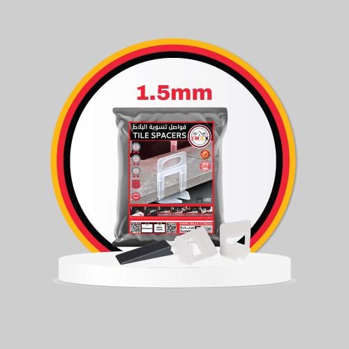 فواصل تسوية البلاط 200قطعه 3max 1.5mm