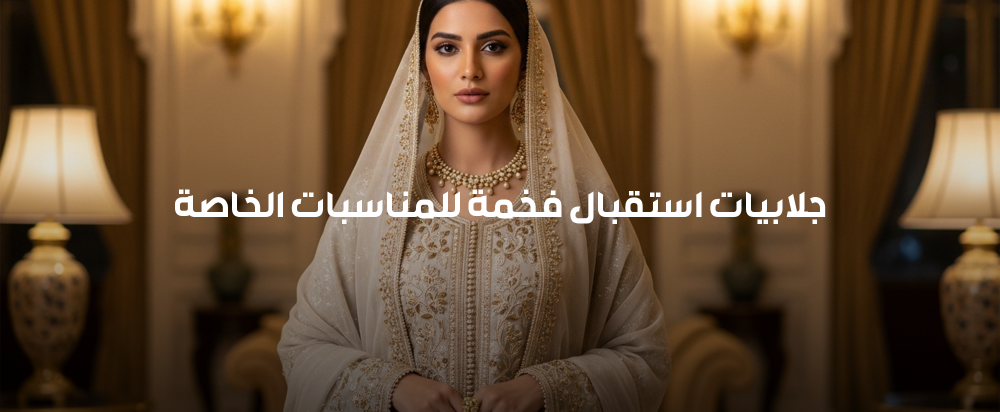 جلابيات استقبال كويتية – فخامة تليق بذوقك