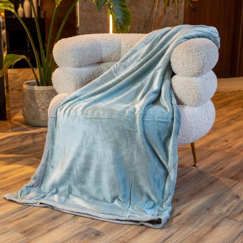 بطانية خفيفة سماوي CLASSIC DESIGNS 160X220