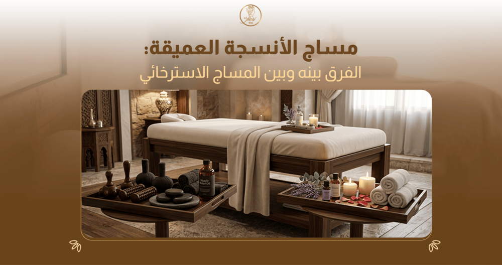 مساج الأنسجة العميقة للعضلات في الرياض مع افي فيوري