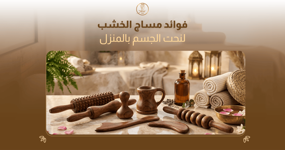 أدوات مساج الخشب لنحت الجسم بالمنزل وتكسير السيلوليت