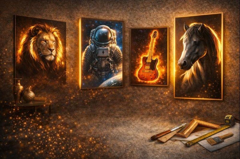 أفضل لوحة مضيئة جدارية للغرف والمكاتب