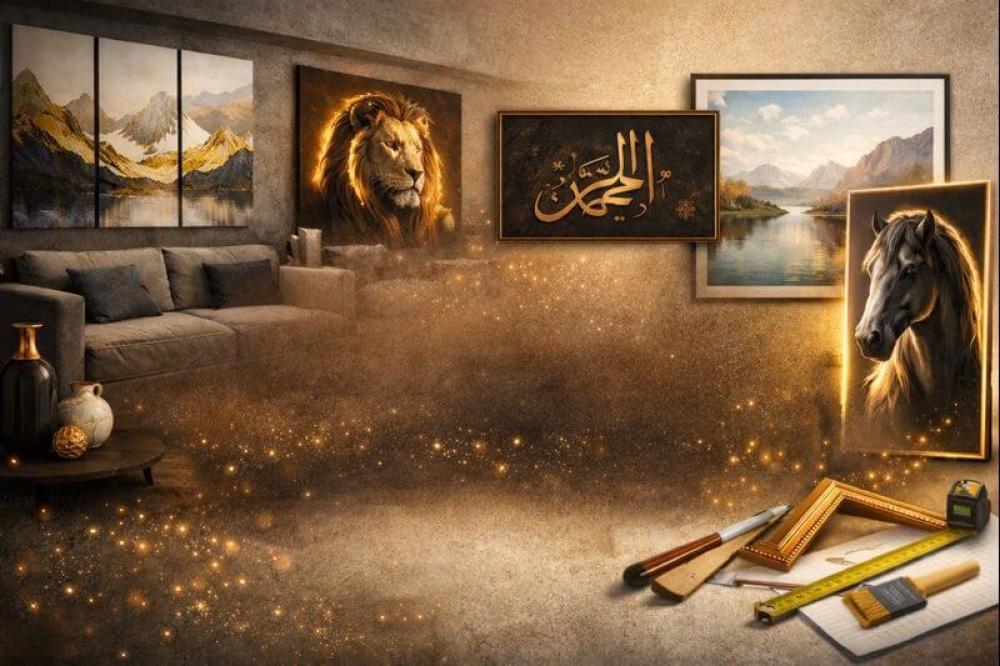 أفضل لوحات جدارية مودرن وفخمة للمنزل والمكتب  دليل شامل 2026