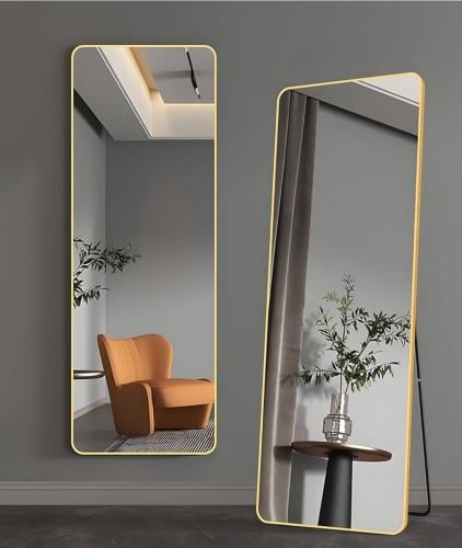 تايمي مراة لكامل الجسم 155 × 45 سم - اطار الومنيوم...