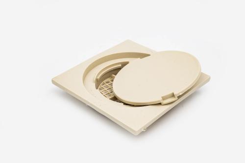 صفاية بلاستيك 15x15 سم بيج | Beige Plastic Drain 1...