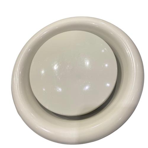 سدة تهوية ألمنيوم أبيض 6 بوصة | Aluminum Vent Cap...