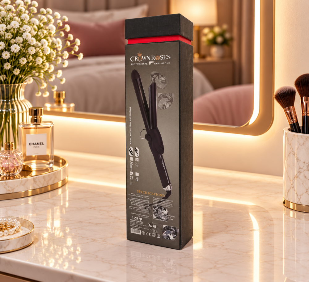 فير شعر احترافي بمقاس 19 مم من كراون روز CR301