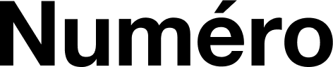 Numéro brand standard 2