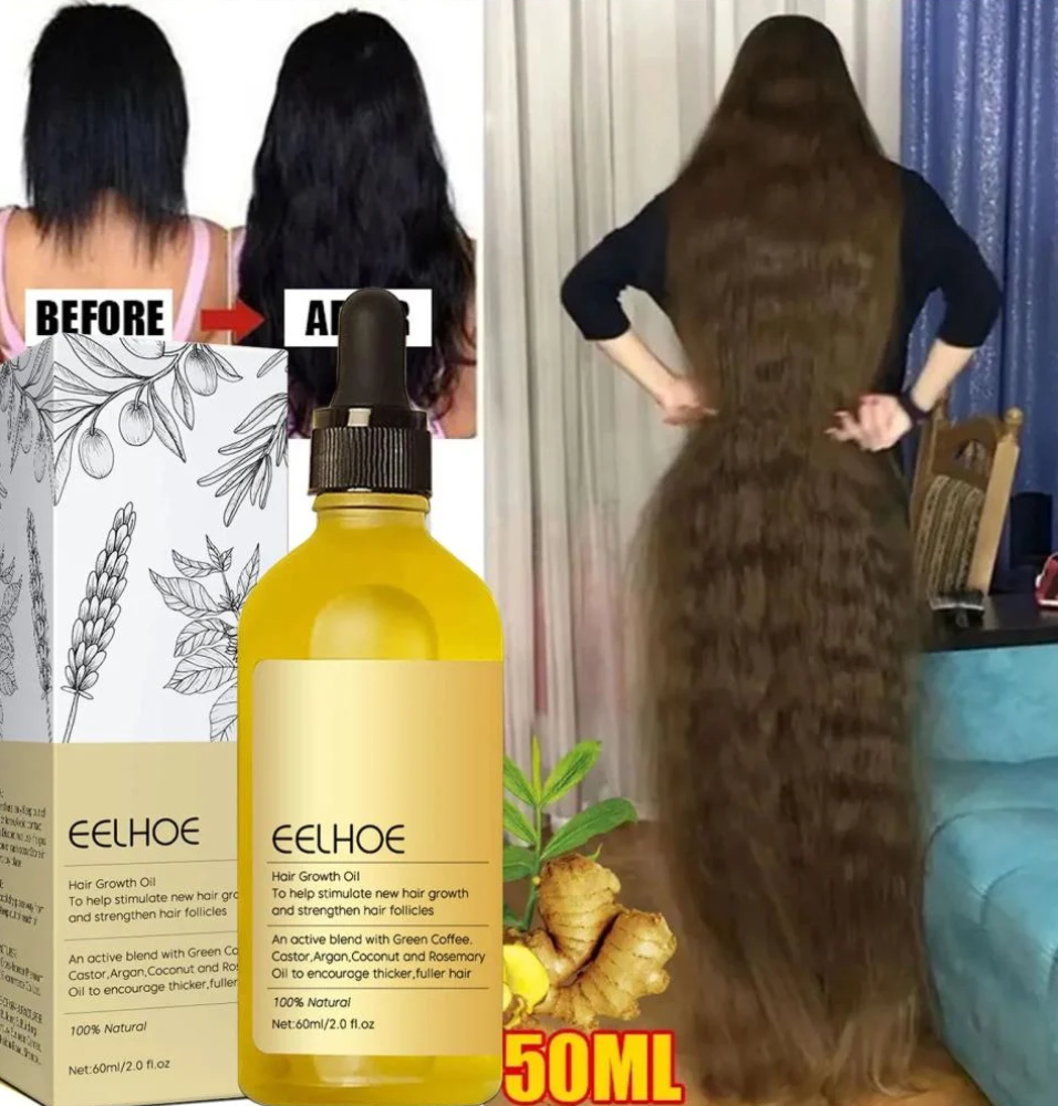 ودّعي الشعر الخفيف و اكتشفي الزيت السحري زيت لتحفيز نمو الشعر