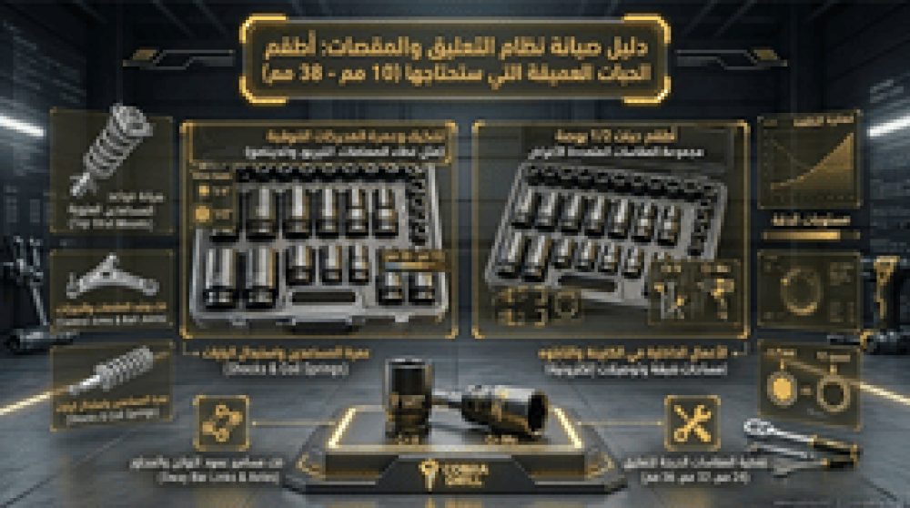 دليل صيانة نظام التعليق والمقصات: أطقم الحبات العميقة التي ستحتاجها