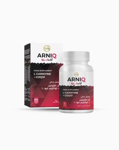 l carnitine combination NHS, ArniQ, L-Carnitine + Coenzyme Q10, 60 Tablets