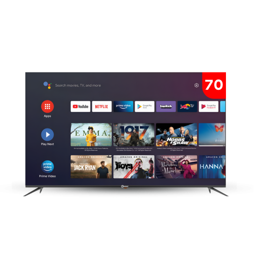 شاشة دانسات 70 بوصة سمارت 4K نظام تشغيل أندرويد 15...