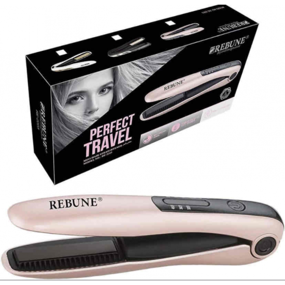 مملس شعر لاسلكي قابل للشحن ميني من ريبون بينك