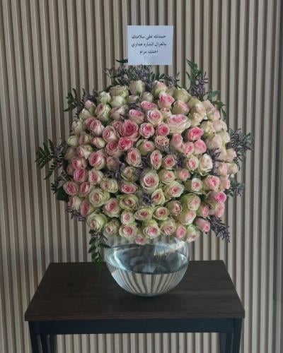 فازه ورد طبيعي