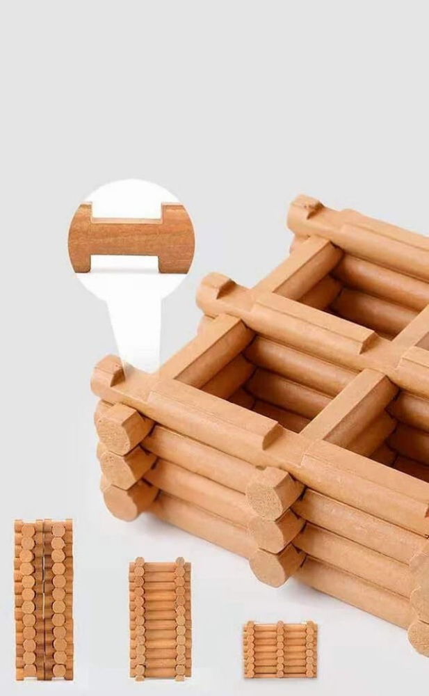 الأكواخ الخشبية - Lincoln Logs