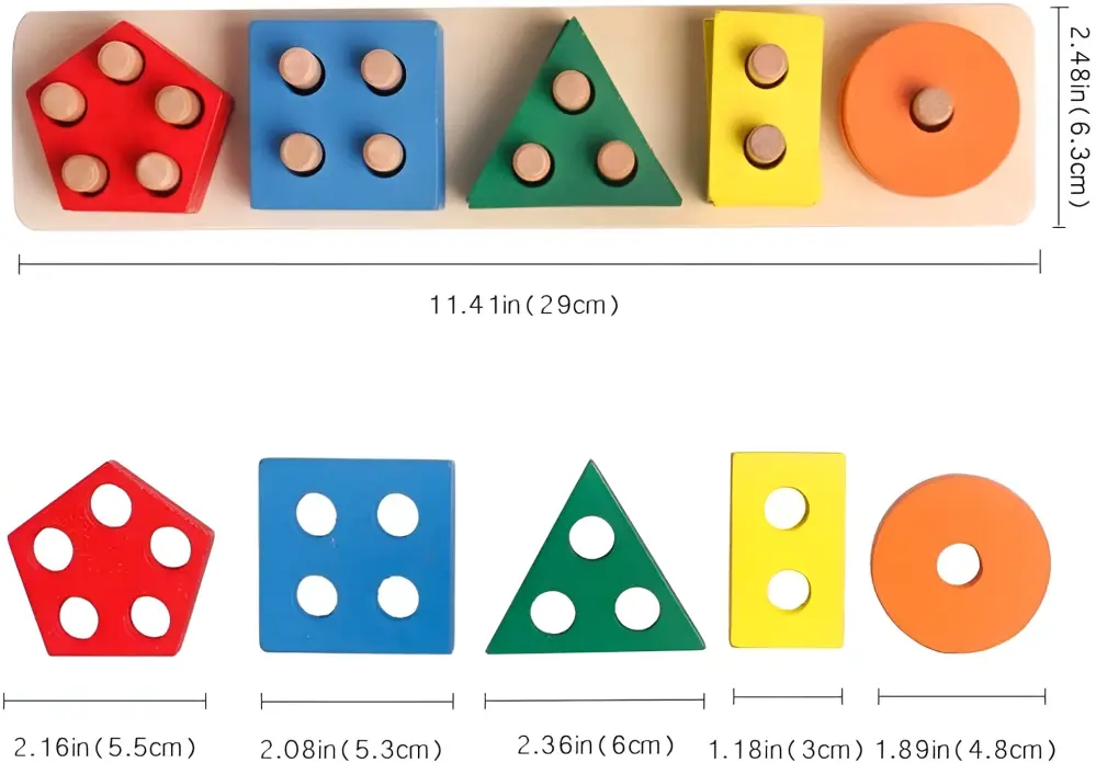 اعمدة الأشكال الهندسية