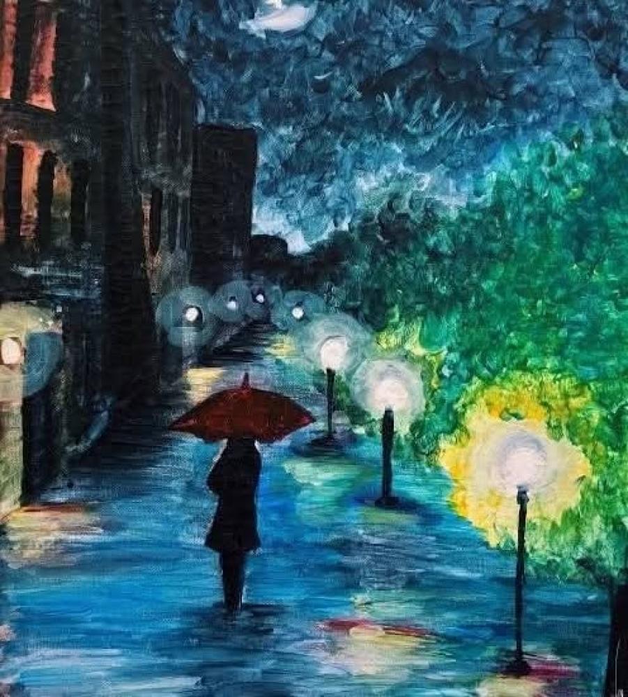 زجاجة ألوان تمبرا