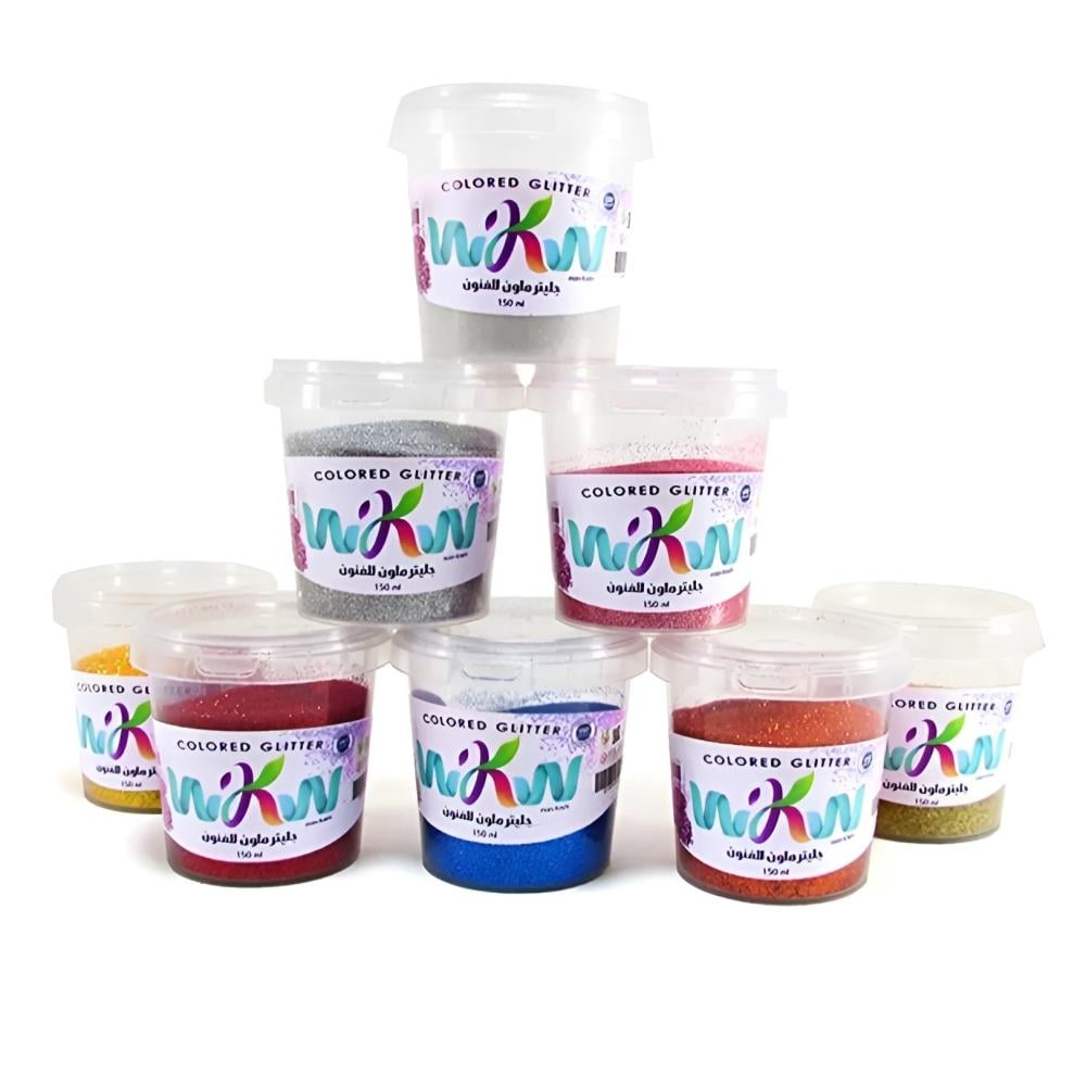 جليتر ملون للفنون - 150جم