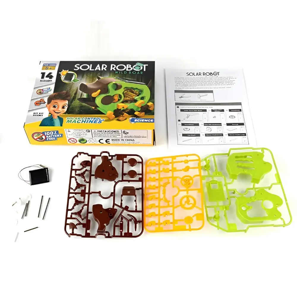 صناعة روبوت طاقة شمسية