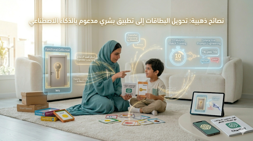 الكلام الذكي من طفلي كنز: أول بطاقات تعليمية في السعودية بتقنيات محاكاة الذكاء الاصطناعي لنمو دماغ طفلك قبل سن الخامسة