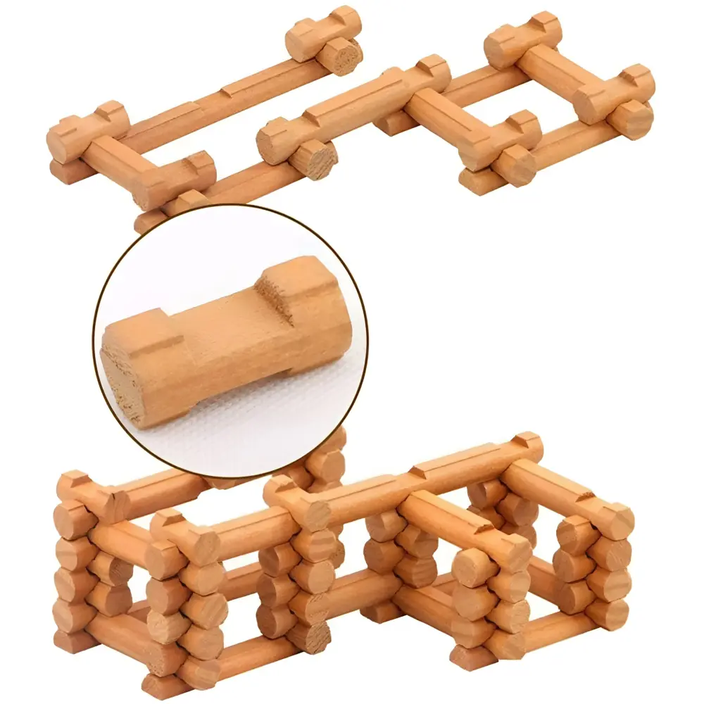 الأكواخ الخشبية - Lincoln Logs