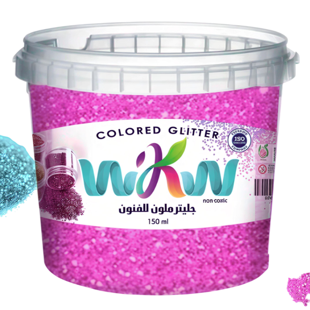 جليتر ملون للفنون - 150جم