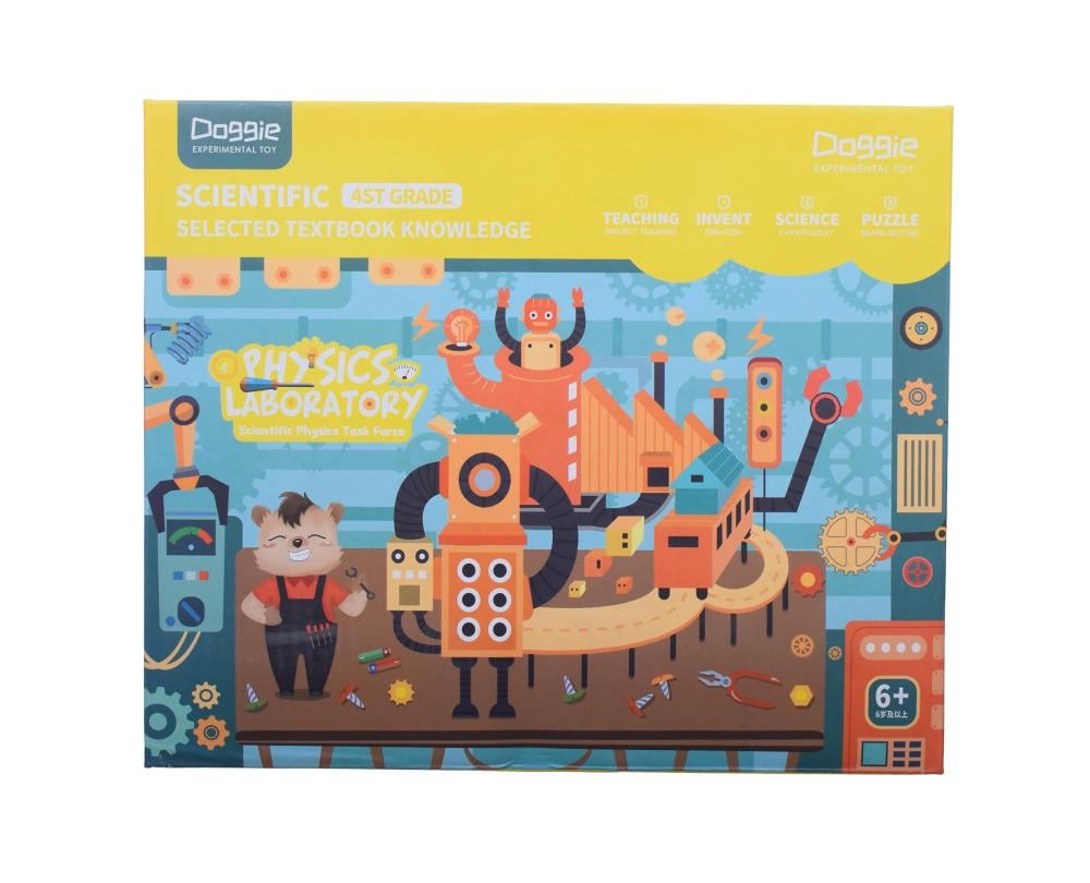 مجموعة تعليمية لتجارب فيزيائية سهلة للأطفال المستوى الرابع