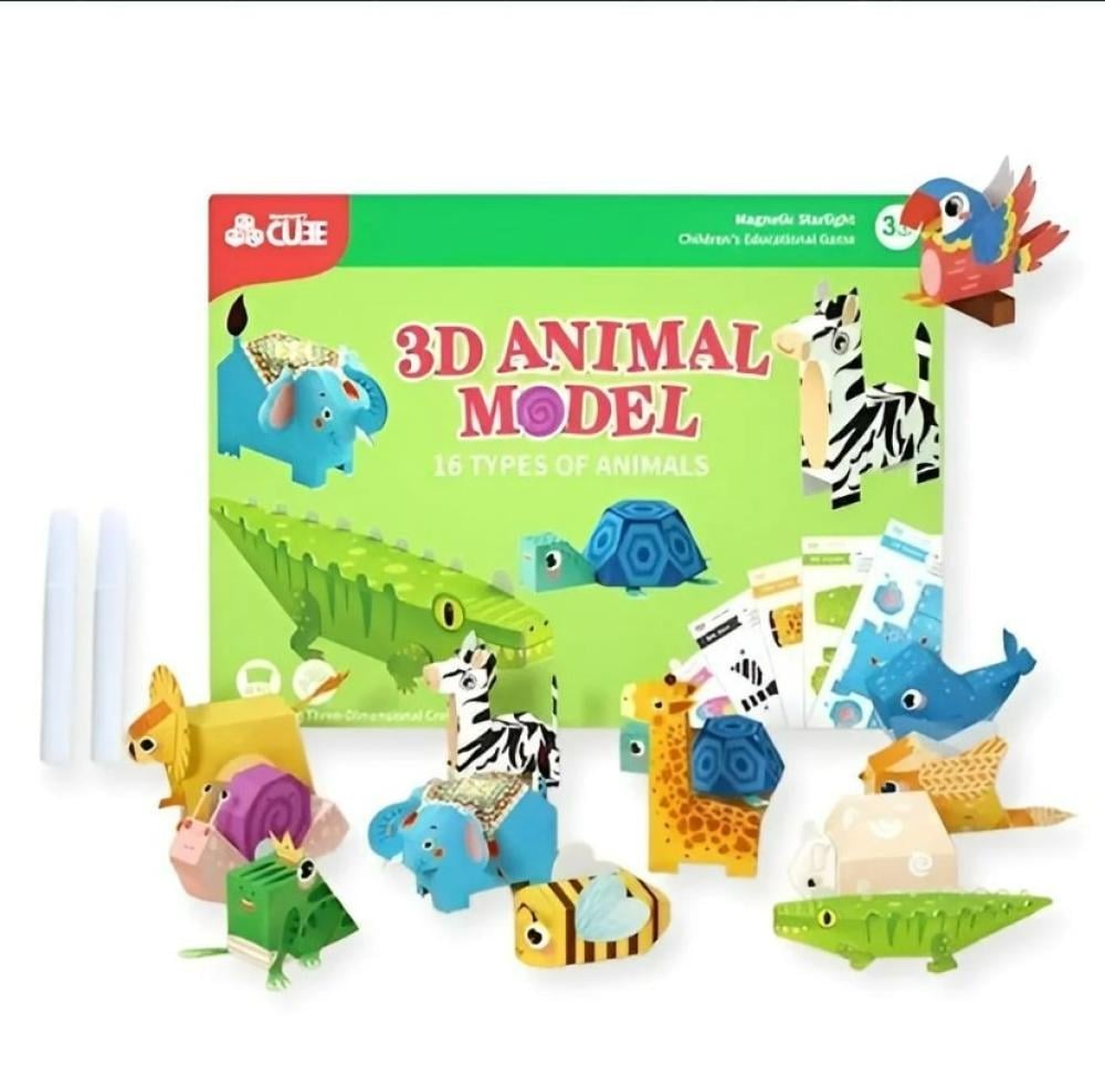 نماذج الحيوانات ثلاثية الأبعاد: استثمار في عقول أطفالنا (بحث)