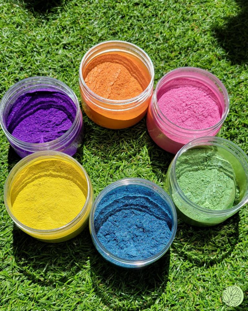 مجموعة ألوان مايكا 20 جم - 6 ألوان