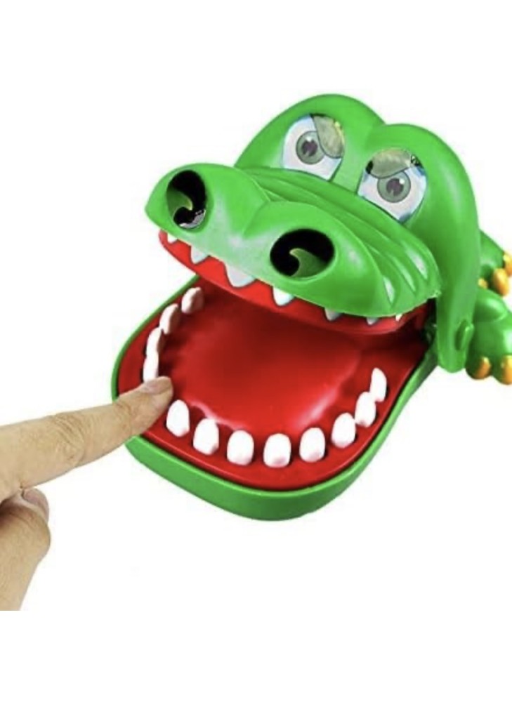 لعبة تمساح طبيب الأسنان (التمساح العضّاض)