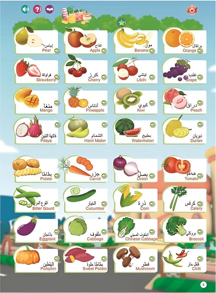 الكتاب الإلكتروني التعليمي التفاعلي للأطفال - 13 صفحة