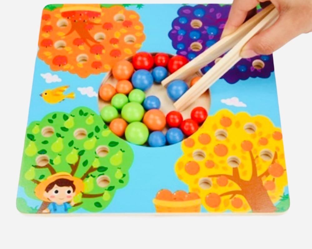 لعبة شجرة الخرز لتنمية المهارات