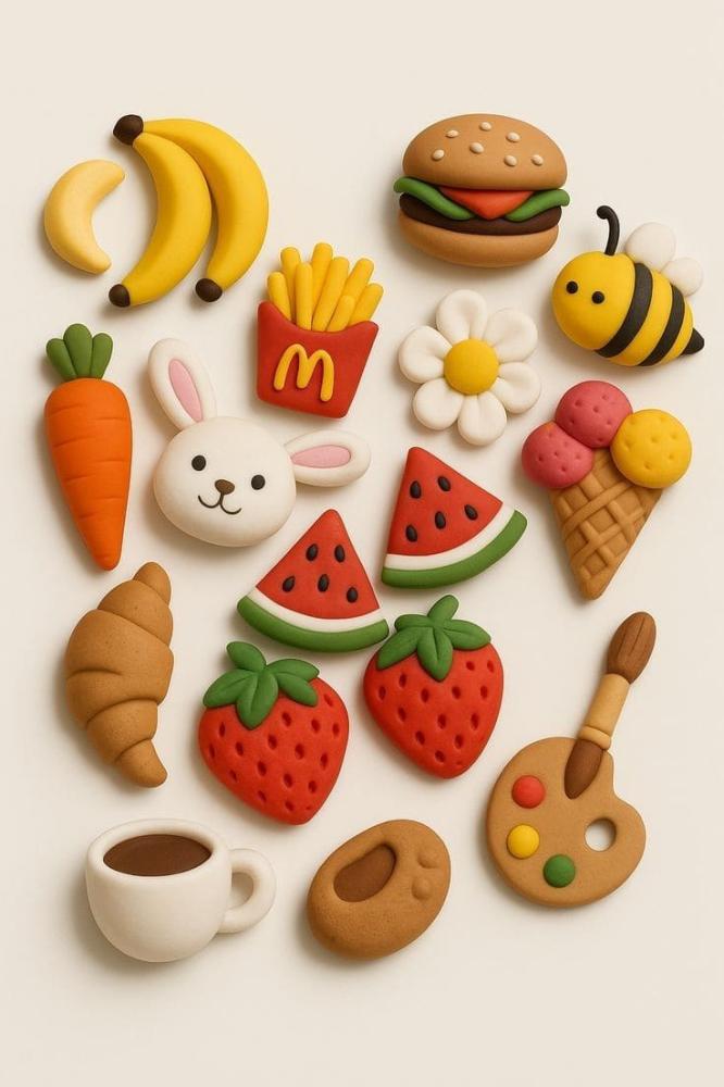 صلصال فوم ملون - 12 لون