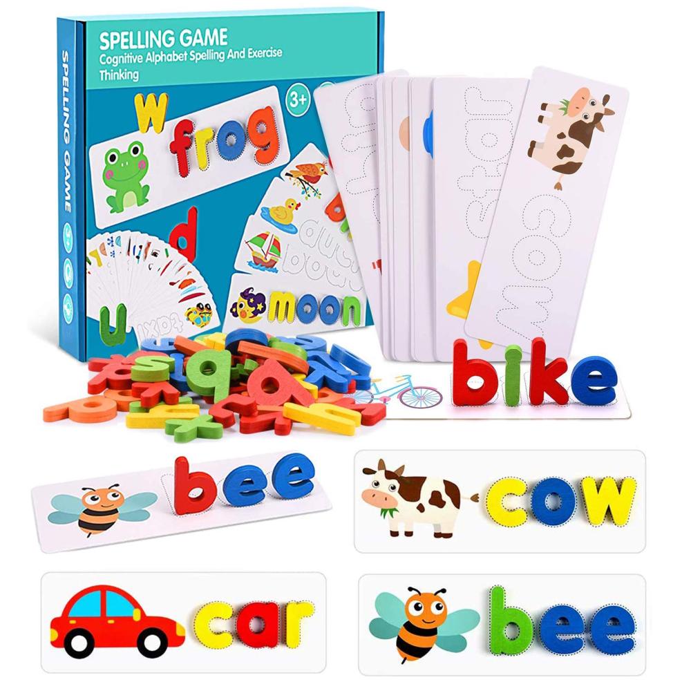 لعبة تعليم الحروف الانجليزية والتهجئة للاطفال