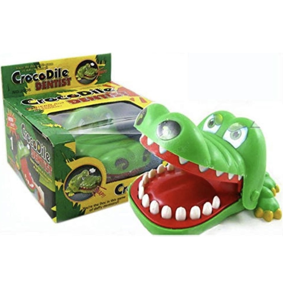 لعبة تمساح طبيب الأسنان (التمساح العضّاض)